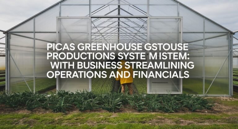 picas greenhouse productions system with business central