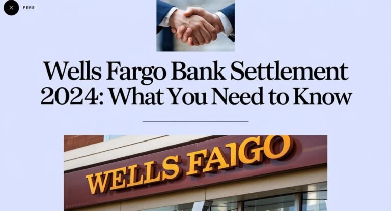 Wells Fargo Bank Settlement 2024