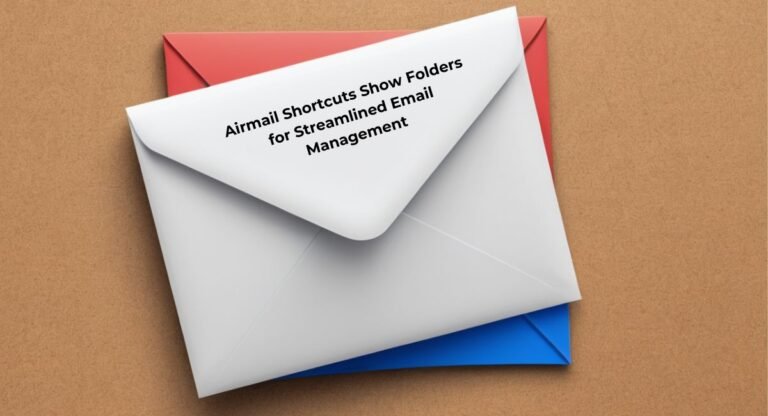 Airmail Shortcuts Show Folders can help you better manage your inbox and folders. These shortcuts will keep you on top of your email game.
