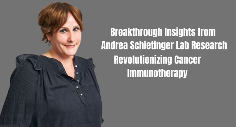 Andrea Schietinger Lab Research